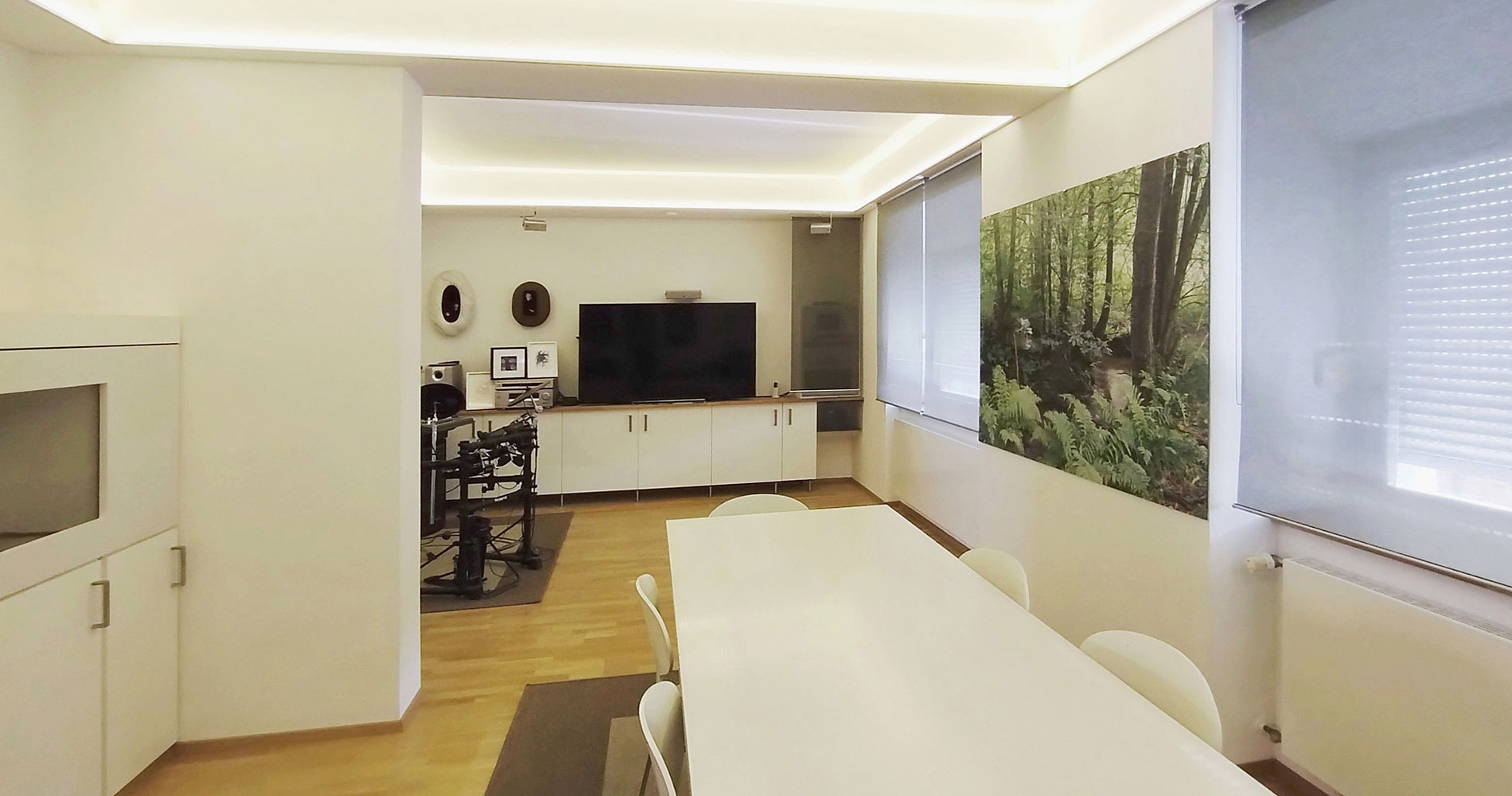 Erdgeschoss des Büro von Design Quer in Langenselbold