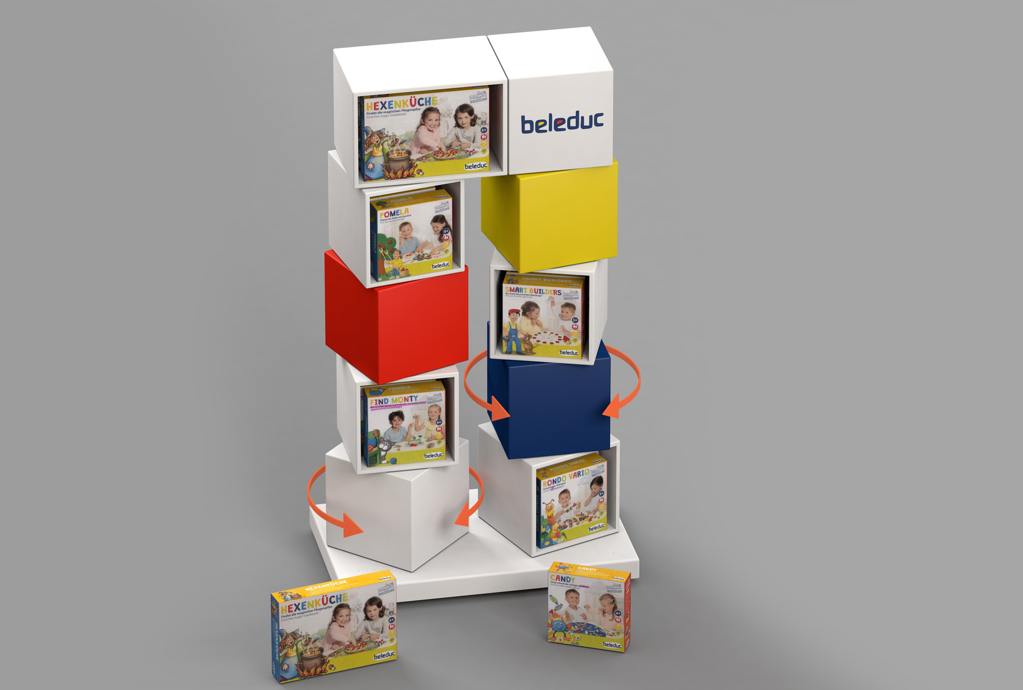 Design Quer Verpackung Display A