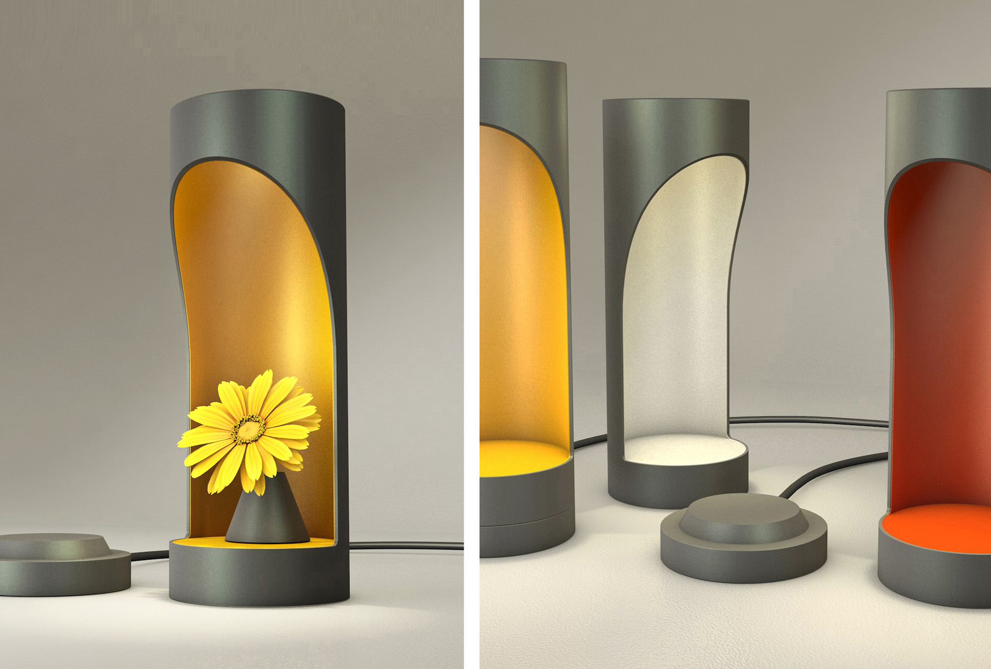 Design Quer Induktionsleuchte