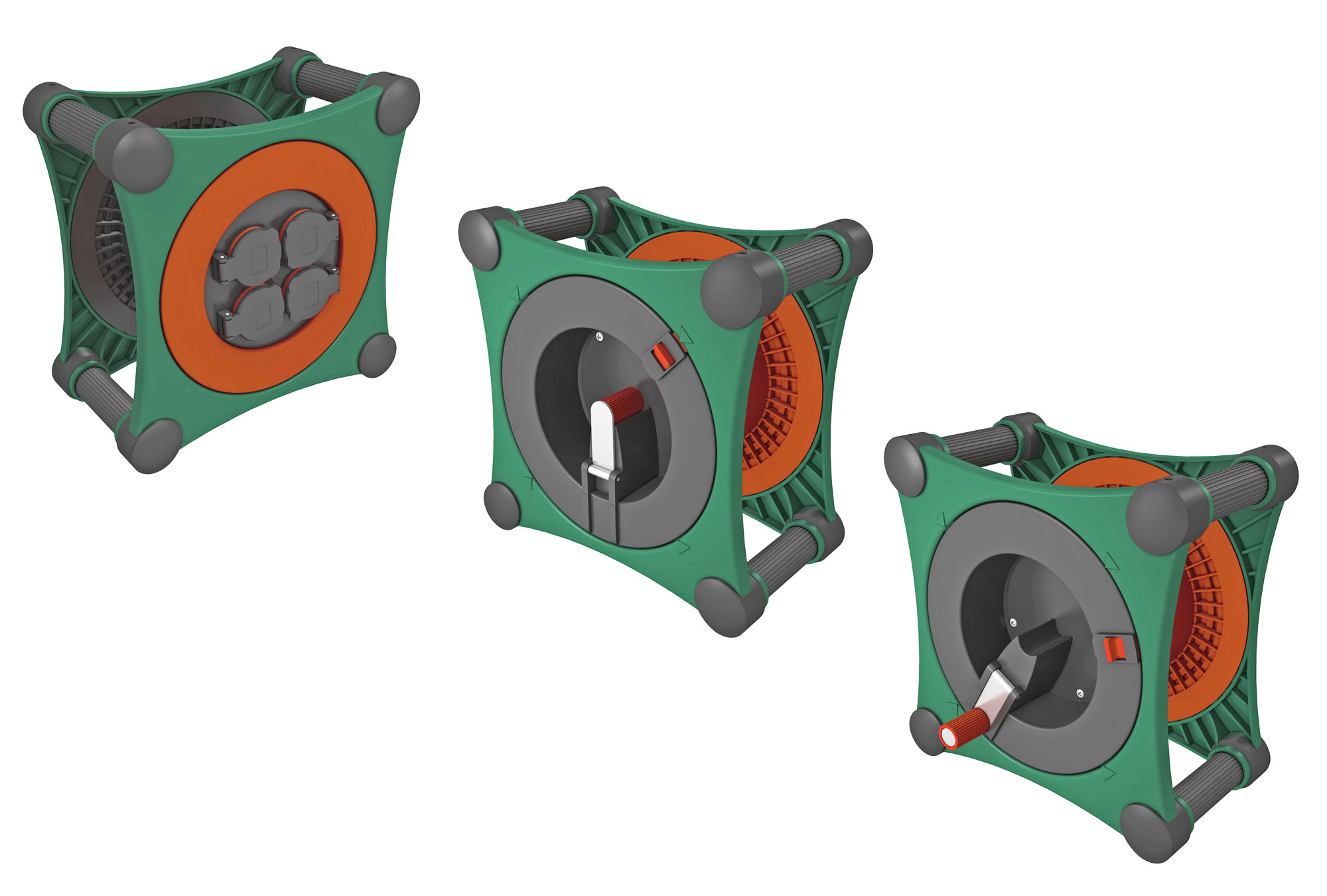 Design Quer REV Kabeltrommel