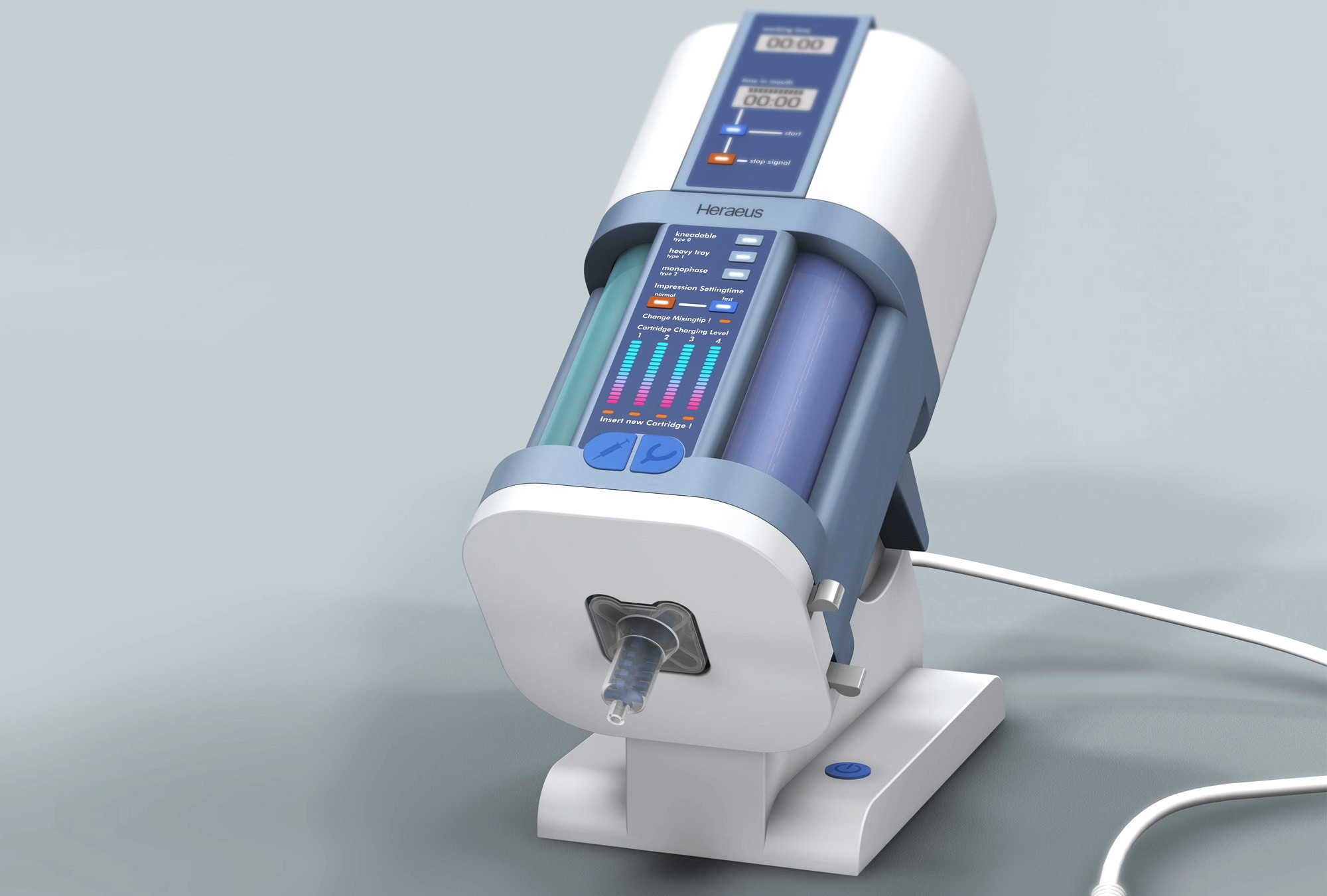 Design Quer Zahnabdruck Komponentenmischer