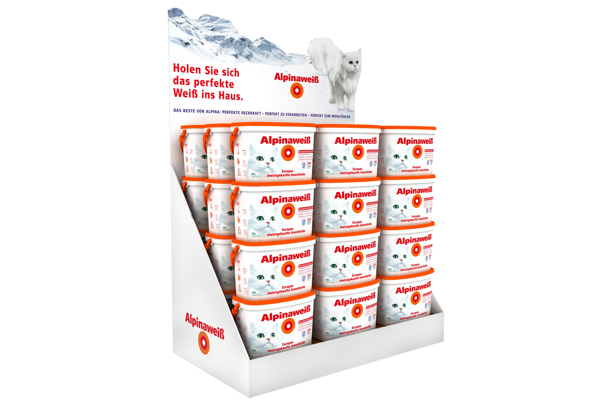 Design Quer Alpina Paletten Display