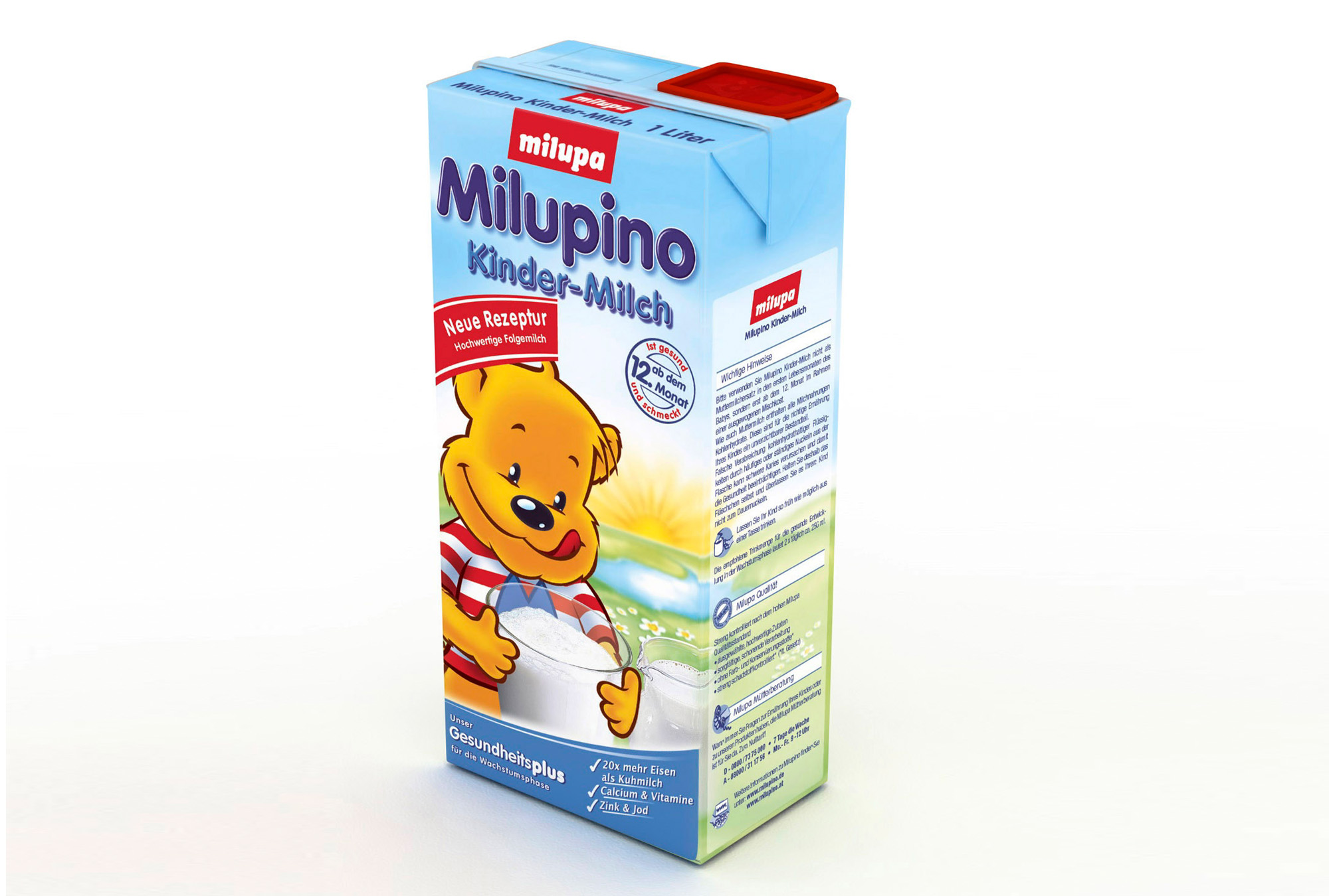 Design Quer Milupa Getränkeverpackung