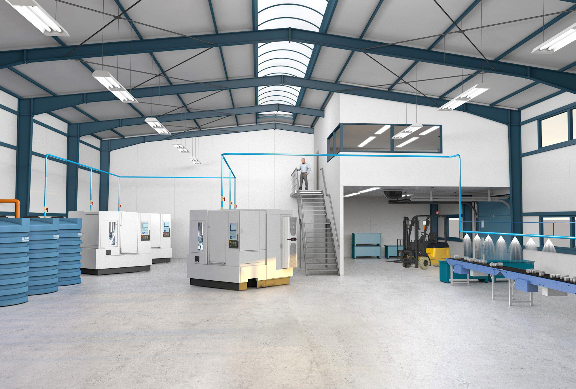 Design Quer Regenwassertank Fabrik