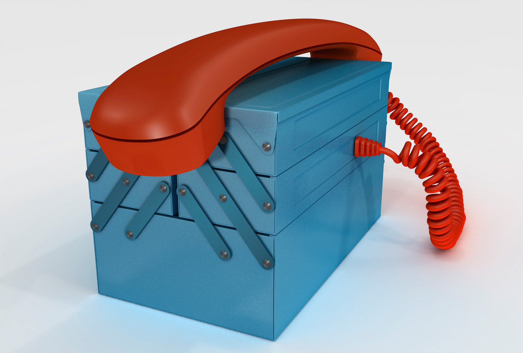 Design Quer Visualisierung Servicekasten