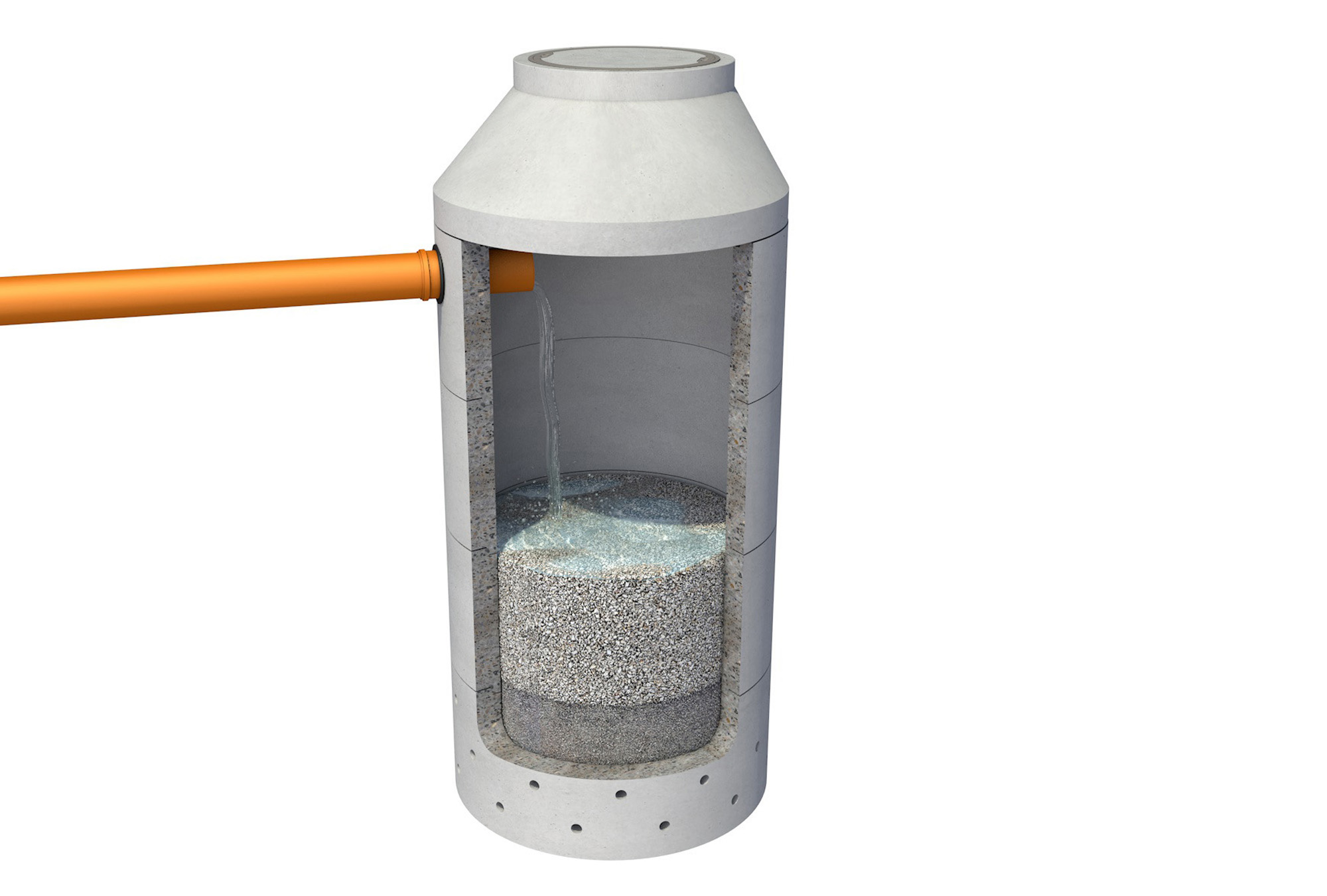 Design Quer Sickerschacht